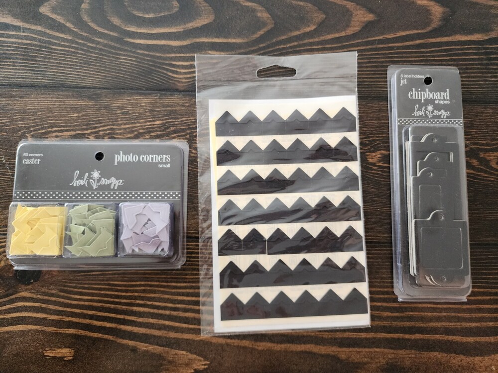 Lot of Photo Corners - Purple, Yellow, Green - Scrapbooking Crafting NEW #11